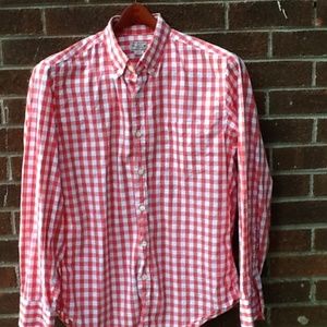 J. Crew Tablecloth Check Shirt Size Medium